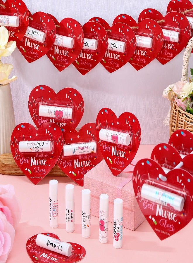 Sacubee 30 Pack Nurses Appreciation Gifts Bulk Nurses Week Lip Balms Hospital Staff Team Thank You Gifts Winter New Year Appreciation Party Favors for Coworkers Midwife Women Volunteer Presents - Image 4